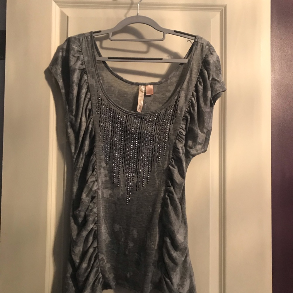 Eyeshadow casual knit top